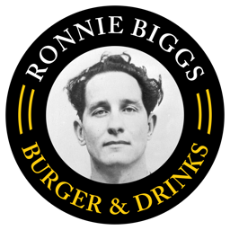 Ronnie Biggs Burger & Drinks Ulm logo.
